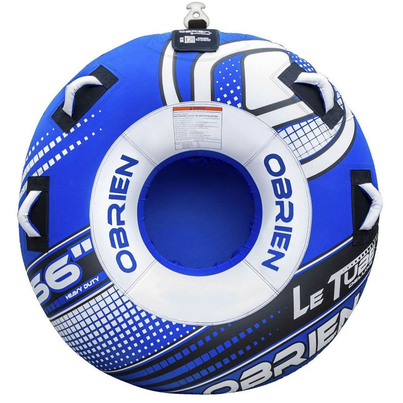 OBrien 56" Le Tube Deluxe One Rider Towable Lake Tube w/ Tow Line Connector