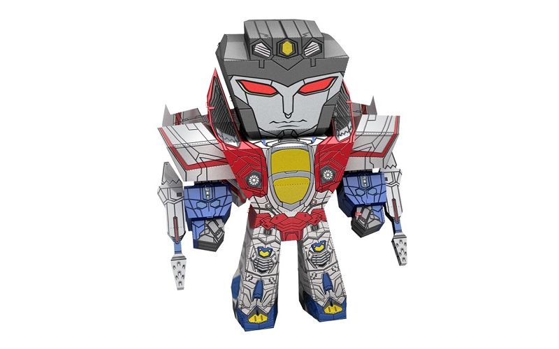 Fascinations Metal Earth - Transformers Caricature Starscream 3D Metal Model Kit
