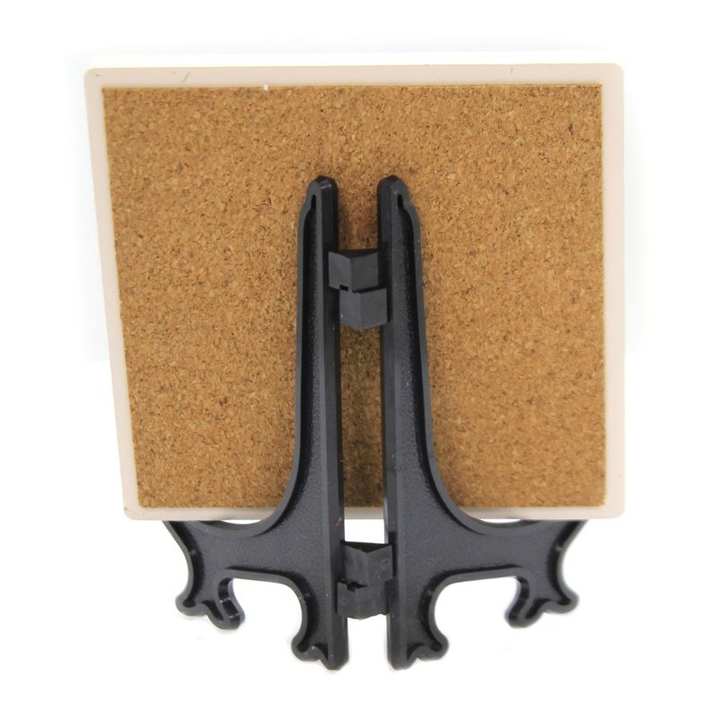 Animal 4.0" Sheltie - Home Stone Coaster Easel Sjt Enterprises  -  Coasters