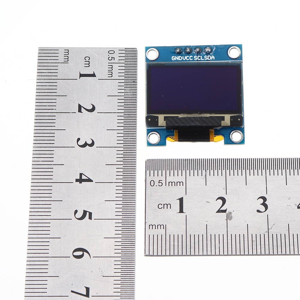 5pcs Blue 0.96 Inch OLED I2C IIC Communication Display 128*64 LCD Module for Arduino - products that work with official Arduino boards