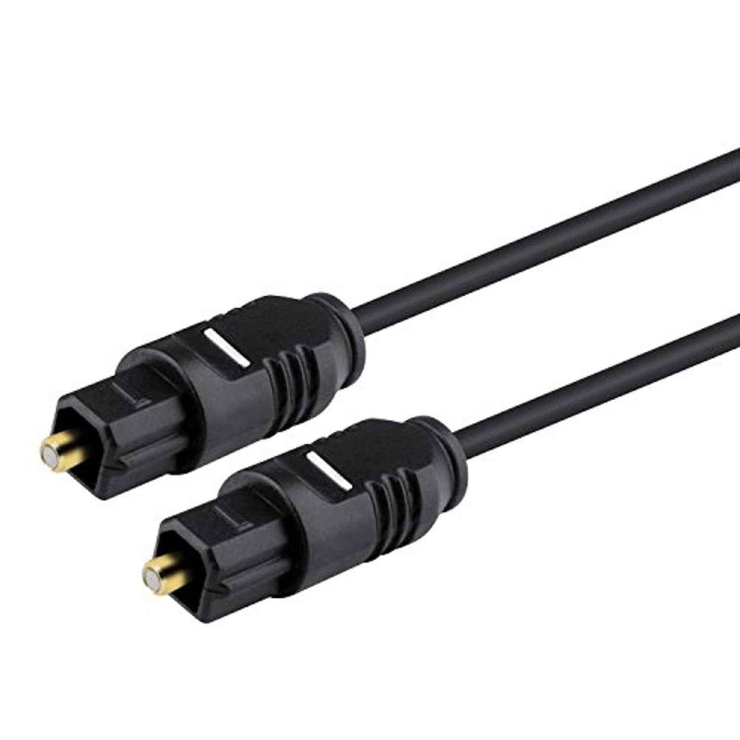 Parts Express 3 FT Digital Audio Optical TOSLink cable Optic 3ft