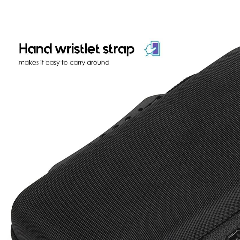 Hard EVA Case for Texas Instruments Ti-84 Plus CE, Durable Travel Storage Carrying Box Protective Bag for Ti-84 Ti-83 Ti-85 Ti-89 Ti-82 Plus/C CE Graphing Calculator and More &ndash;Black