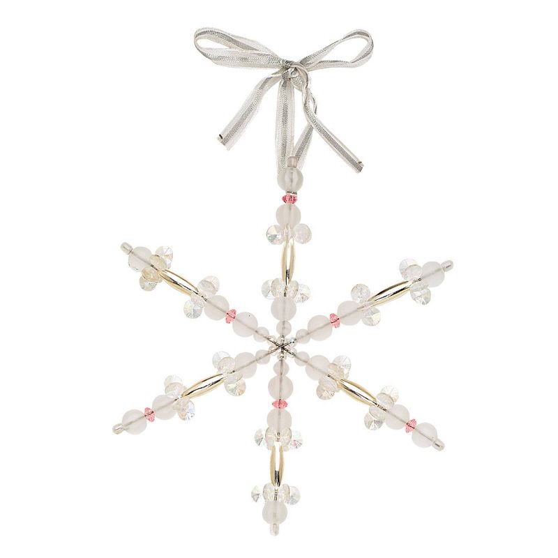 Creativity for Kids Beaded Snowflake Ornaments