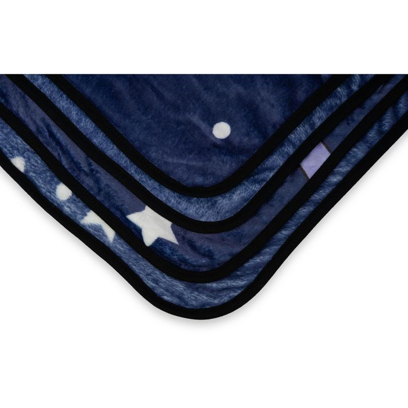 Just Funky Sailor Moon Luna And Artemis Large Fleece Throw Blanket | 60 x 45 Inches