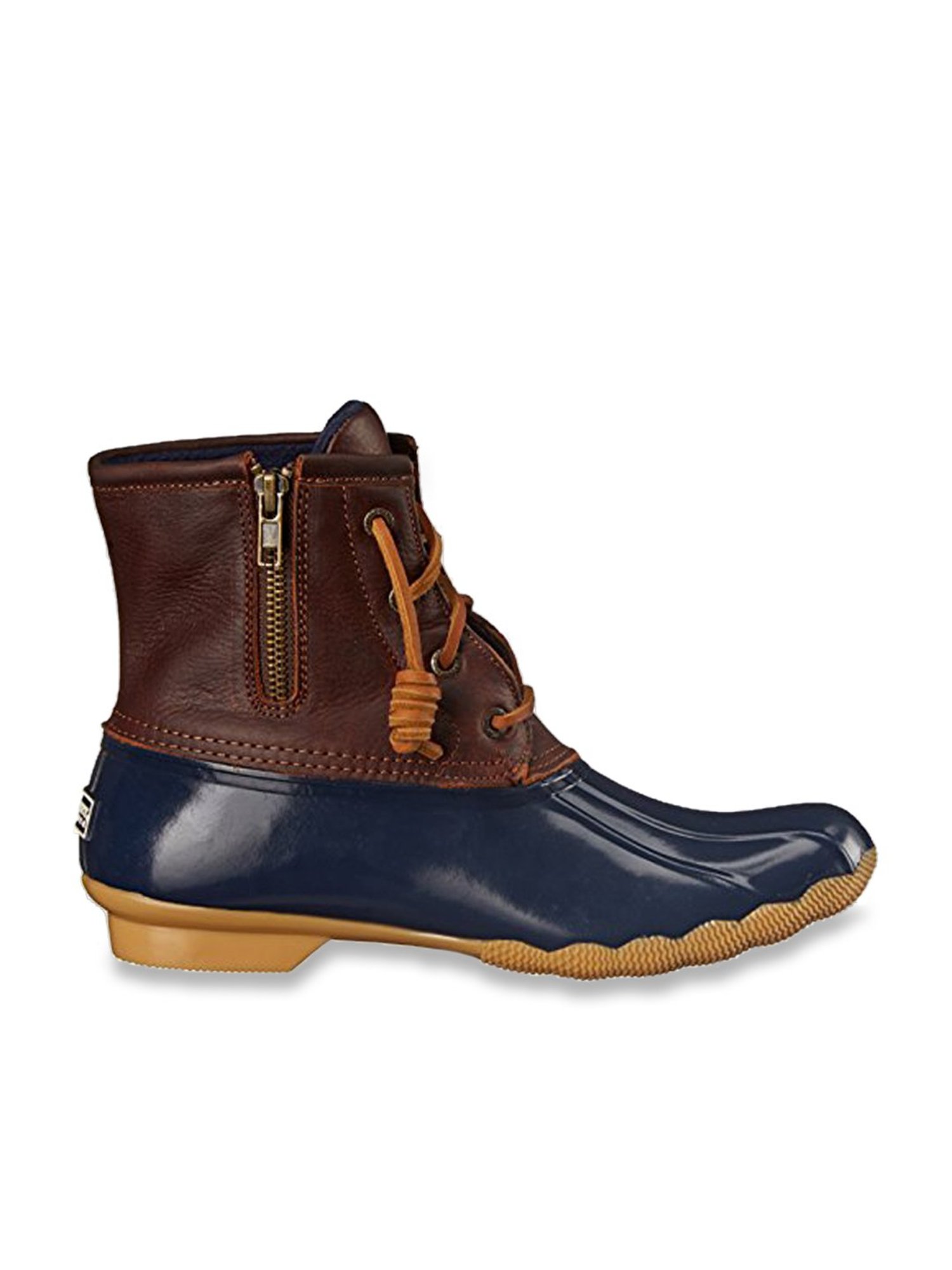 SPERRY Men's Saltwater Navy Derbt Boots