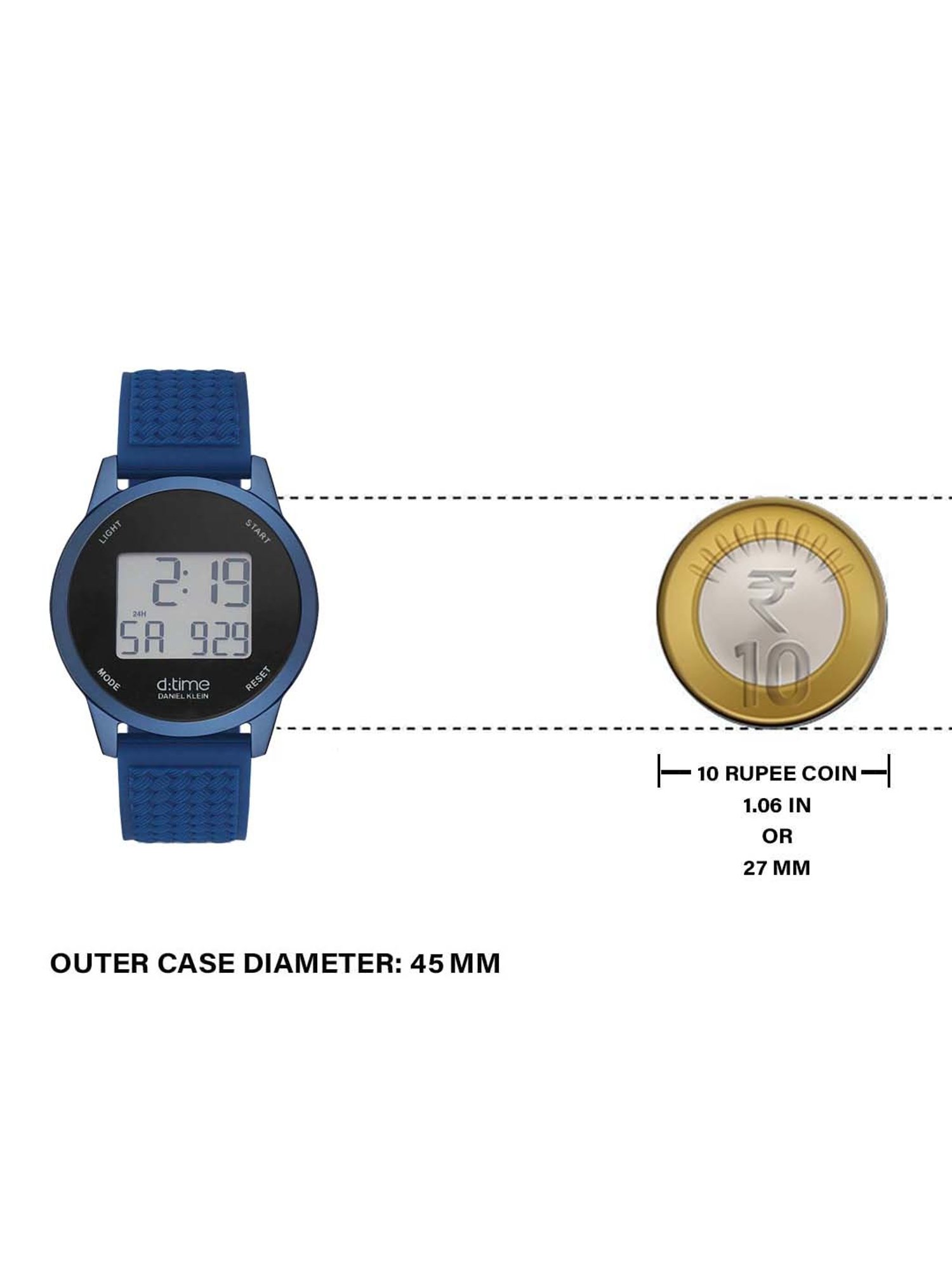 Daniel Klein DK.1.12640-4 D-Time Digital Watch for Men