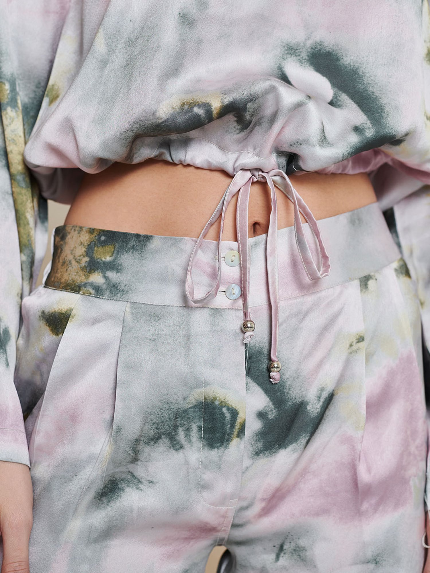 Dusk Attire Multicolor Mira Co-ord Set