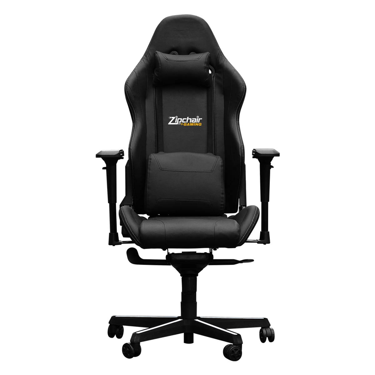 Xpression Gaming Chair Racing Style Adjustable Arms Lay Flat Recline Ergonomic Memory Foam Pillows Lumbar Support