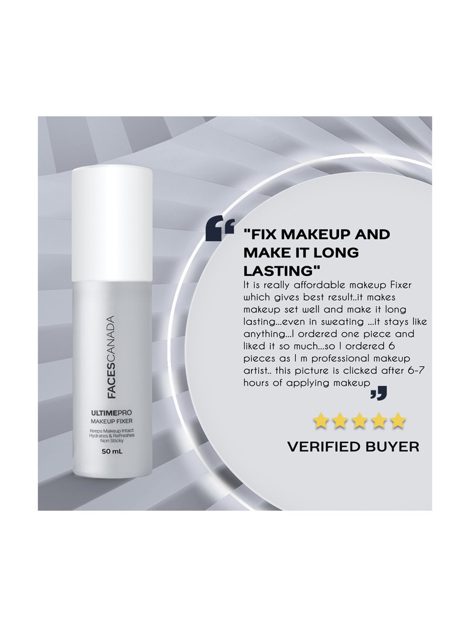 Faces Canada Ultimepro Makeup Fixer - 50 ml