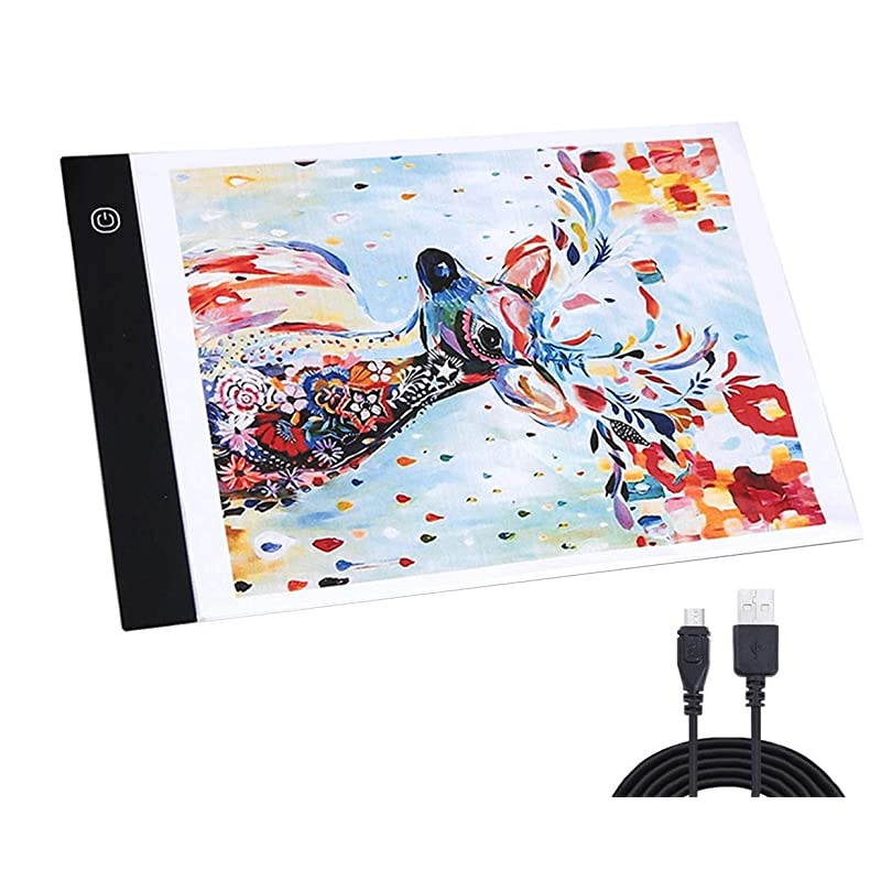 LED Light Box Tracer USB Power Adjustable LED Light Tablet Board Pad for 5D DIY Diamond Painting
