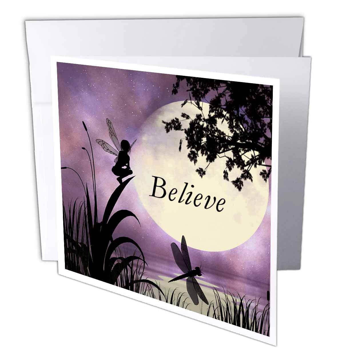 3D Rose Greeting Card with Envelope, Set of 1 (gc_35696_5)