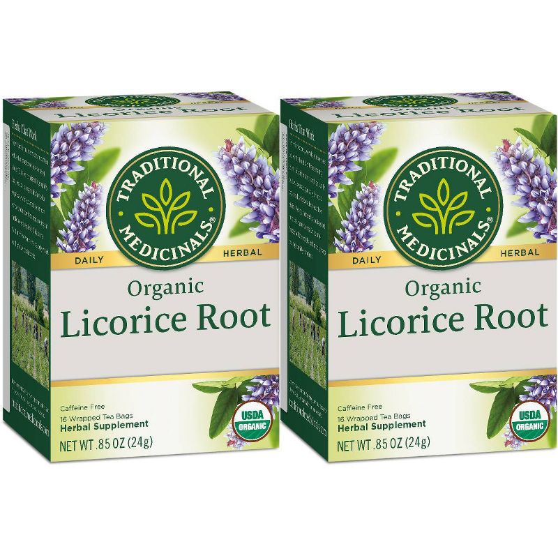 Traditional Medicinals Licorice Root Organic Tea - 32ct