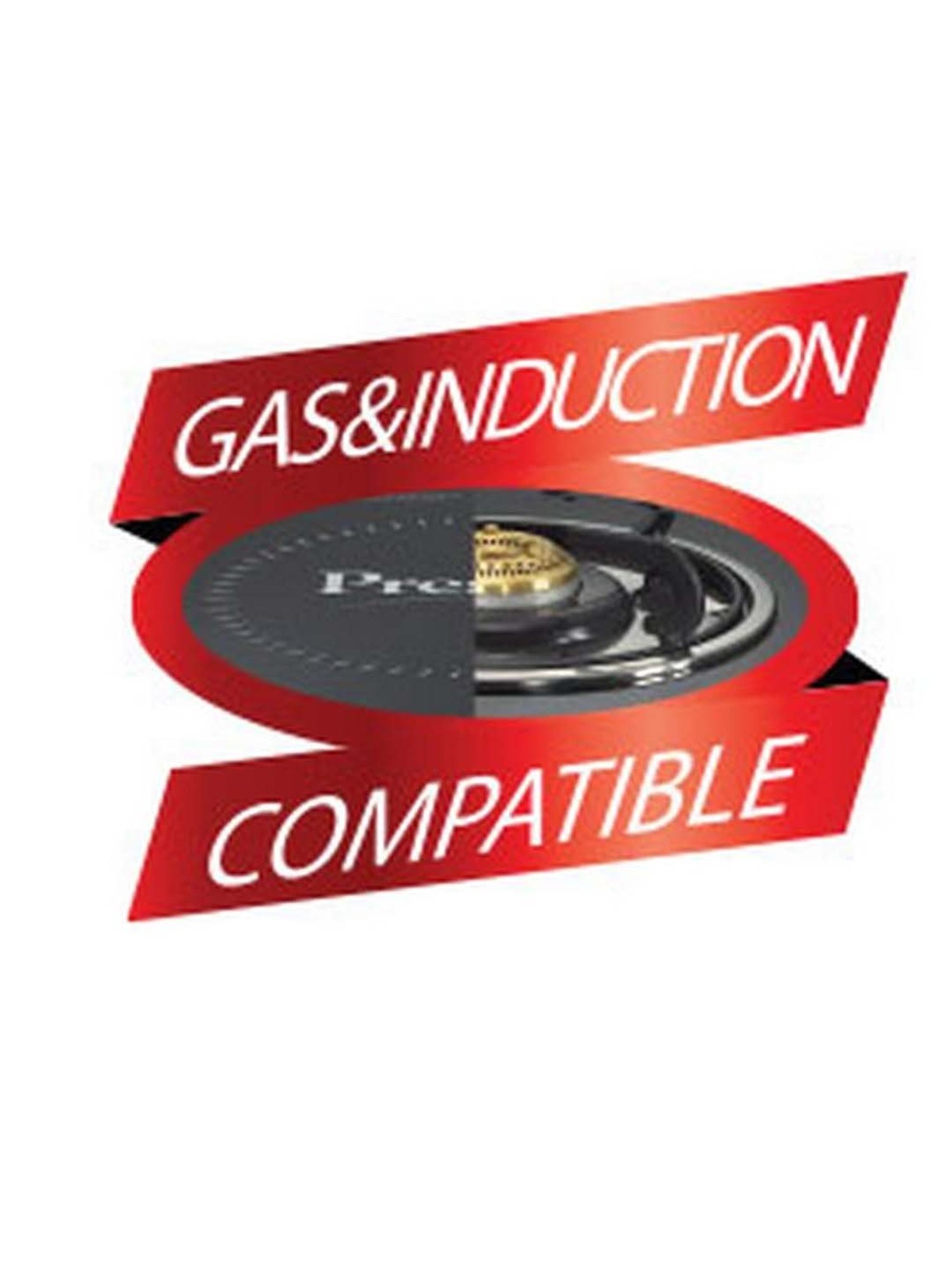 Borosil Silver Aluminium Pressure Cooker (5 L)