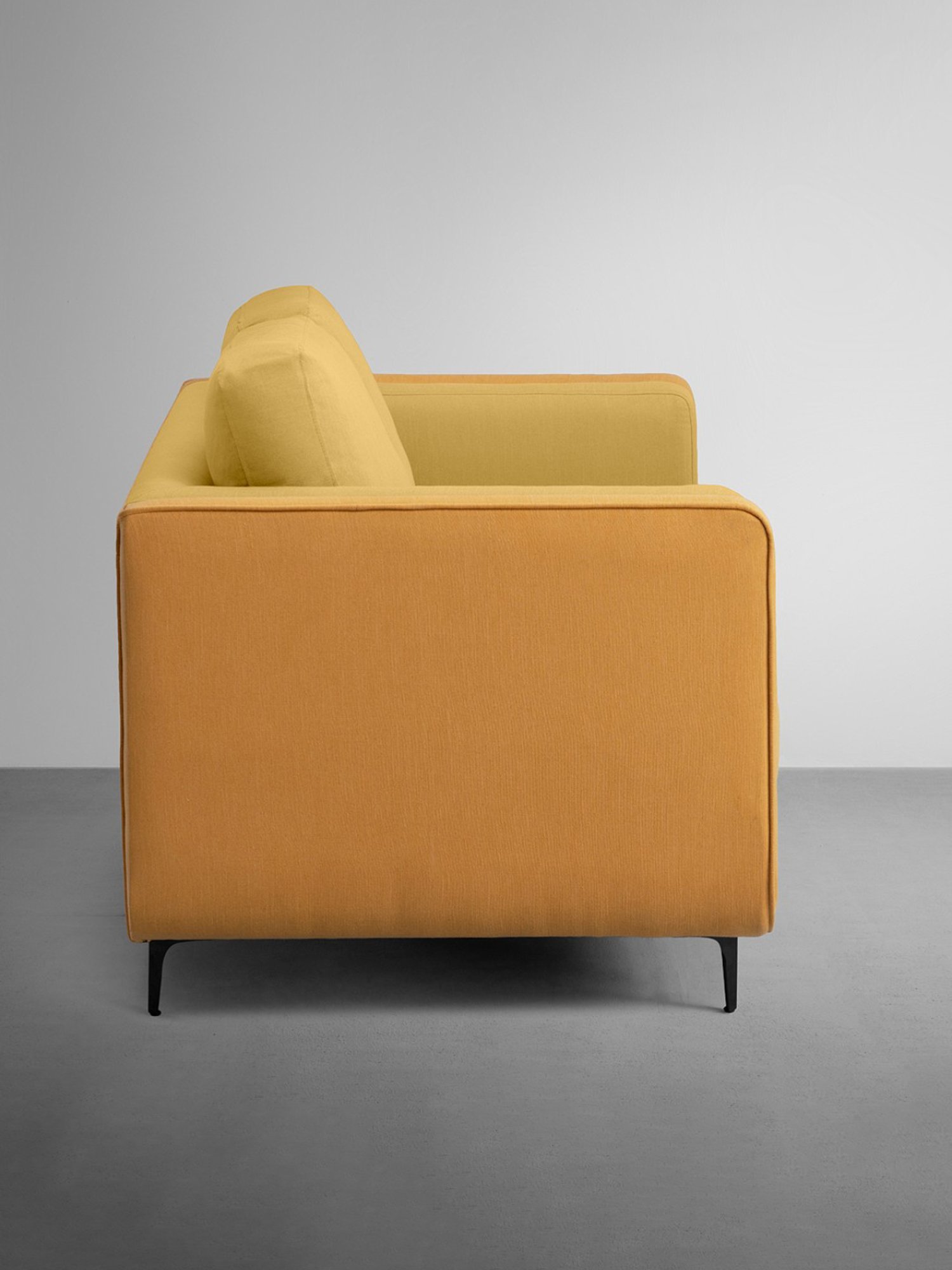 Sleepyhead Mojo Trippy Yellow Fabric 1 Seater Sofa