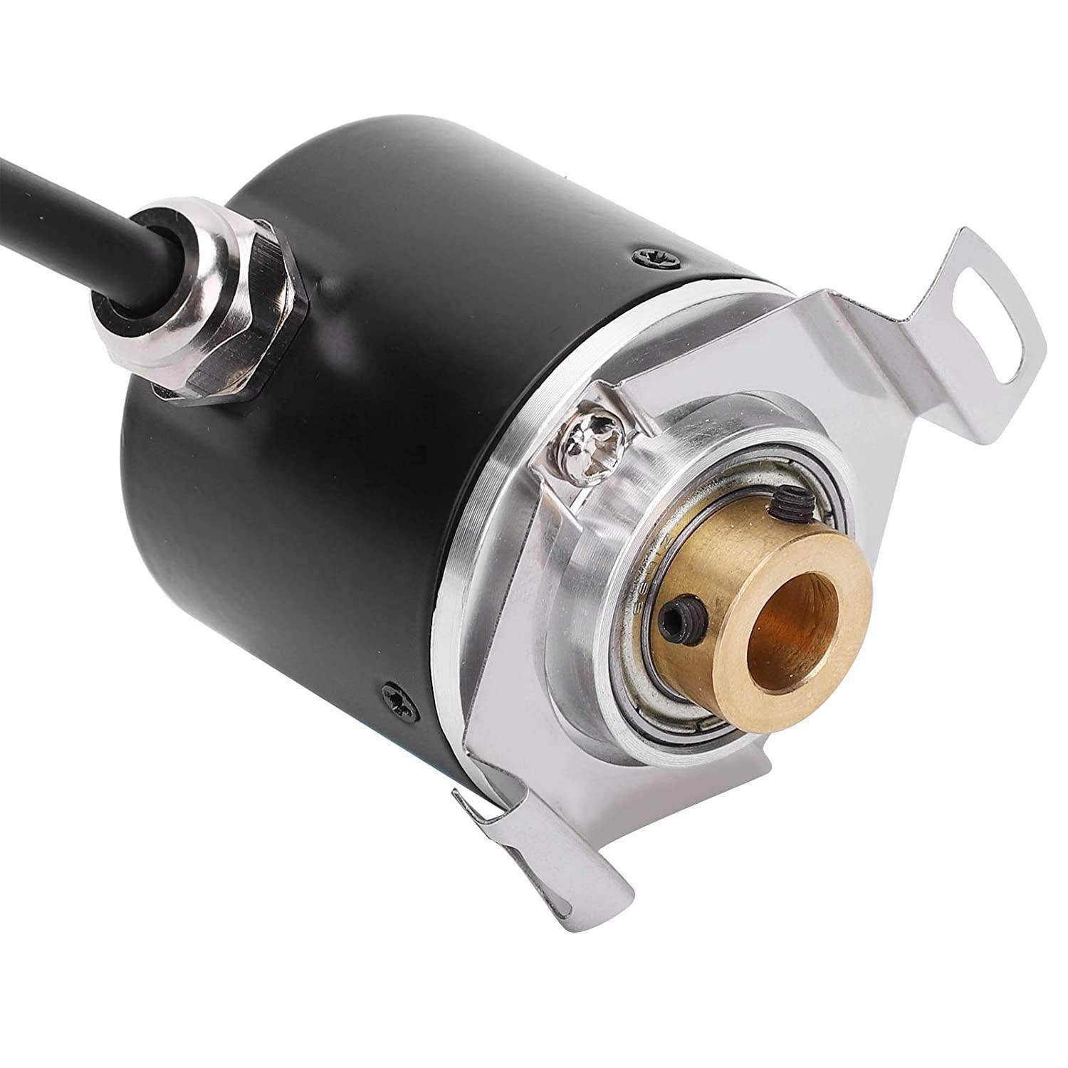 Hollow Shaft Encoder Long Service Life Small Encoder Hollow Shaft Flexible Strong,for Industrial,for Location Data Test(360B)