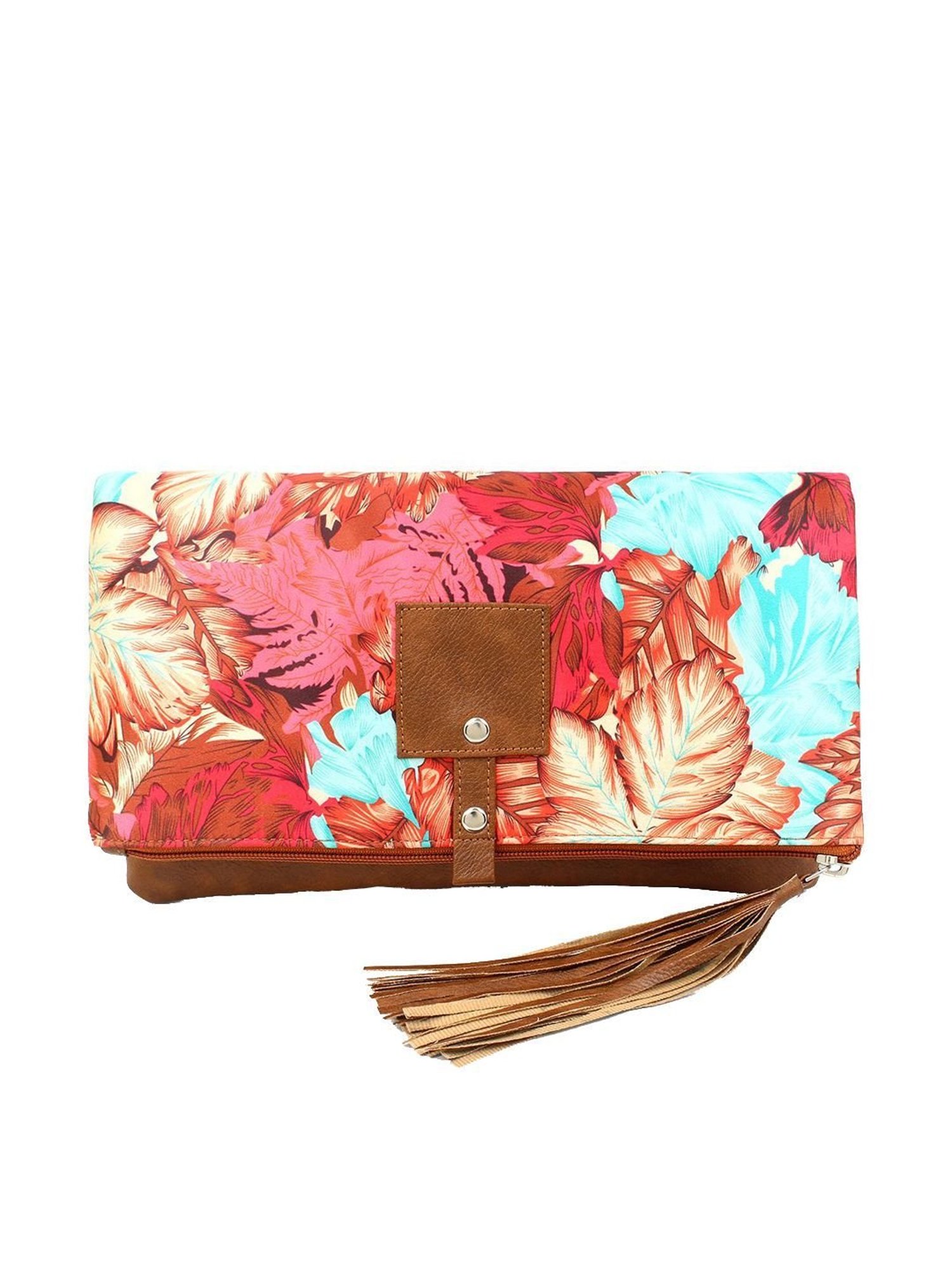 Spice Art Tan Clutch