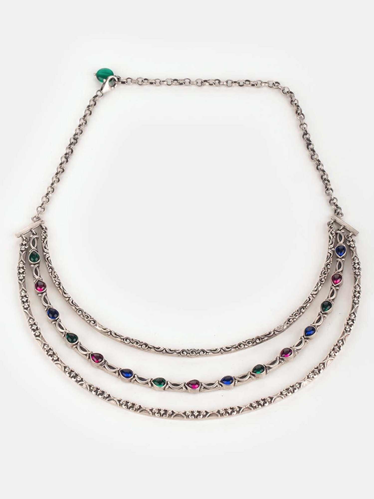 Shaya 92.5 Sterling Silver Feeling Futri Necklace for Women