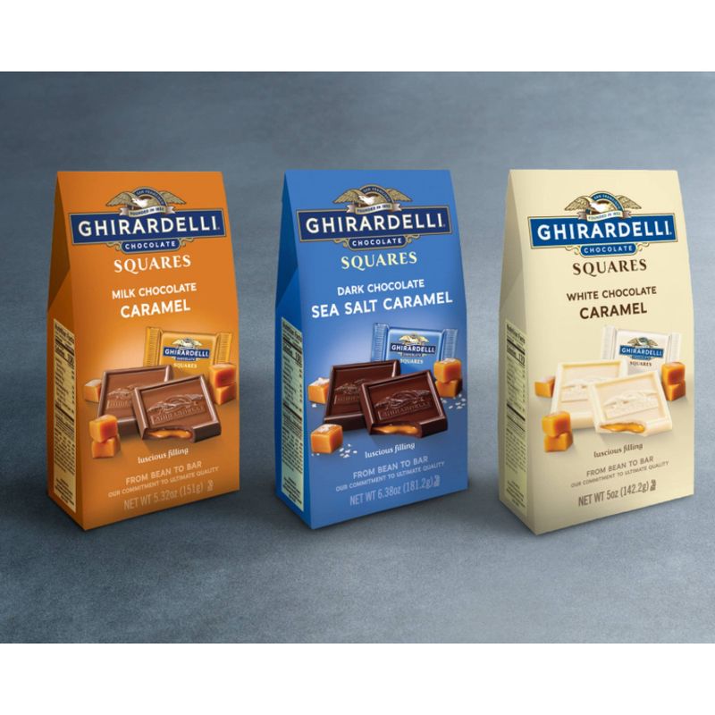 Ghirardelli Chocolate & Caramel Trio Bag - 16.1oz