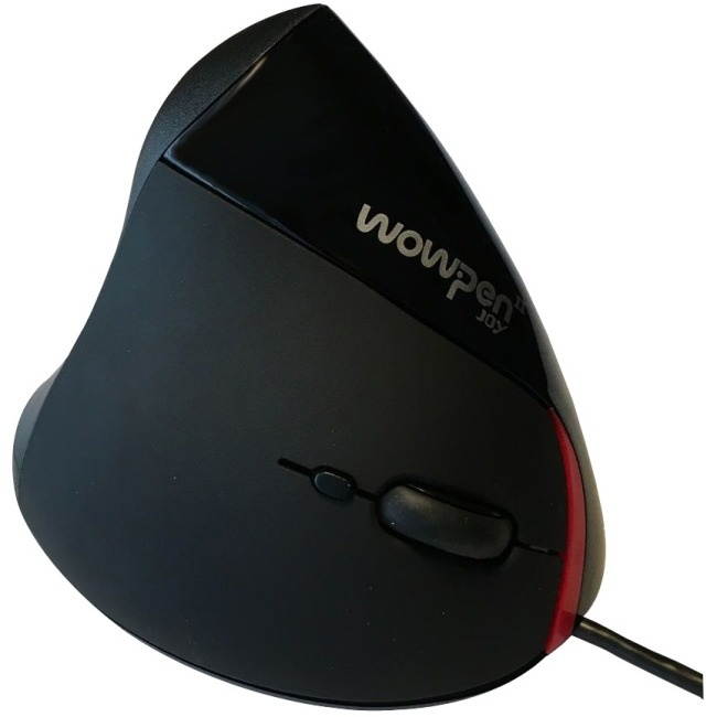 ERGOGUYS LLC WP-012-BK-E WOW JOY BLACK ERGONOMIC VERTICAL MOUSE