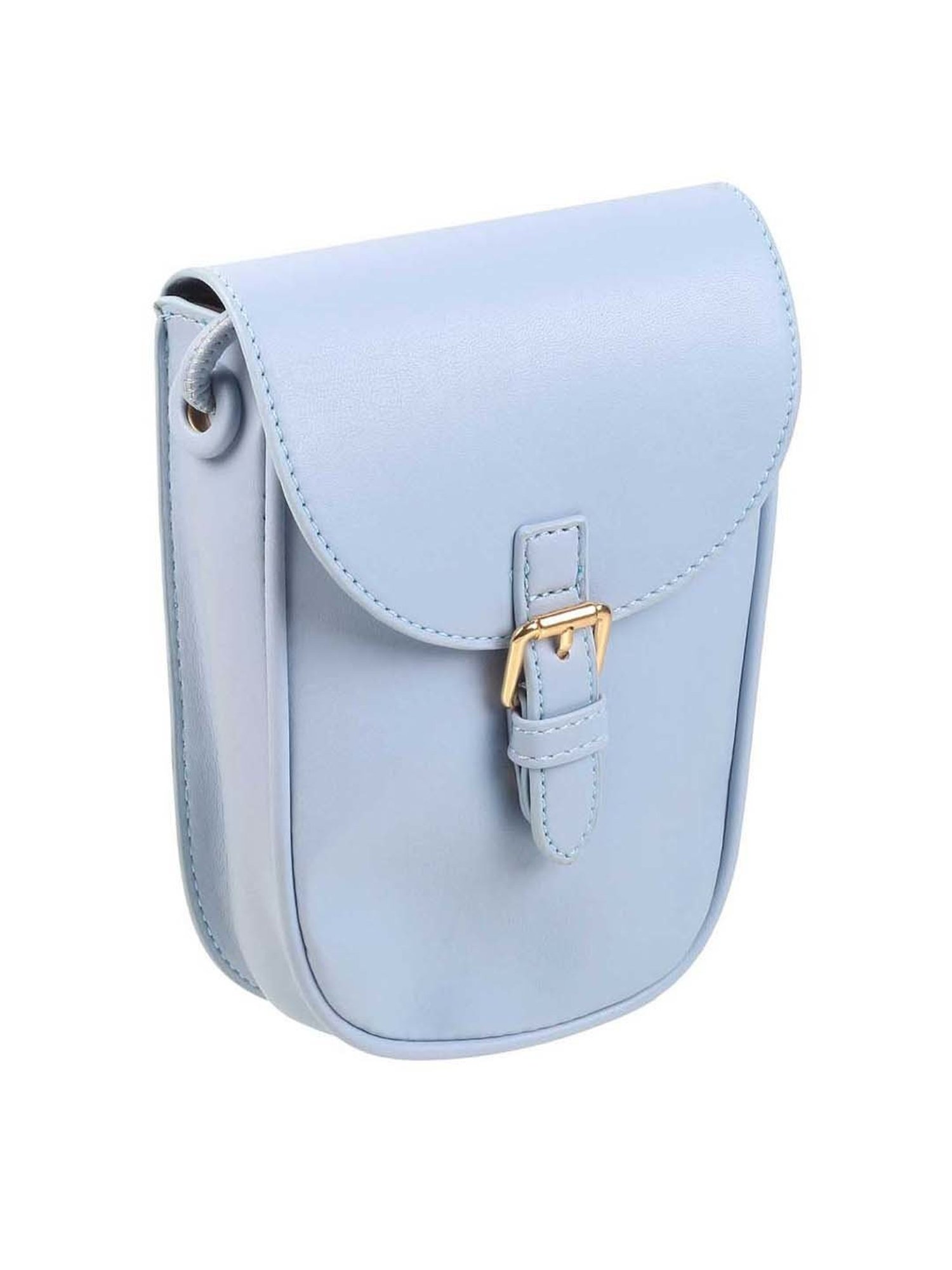 Walkway Blue Solid Mobile Pouch