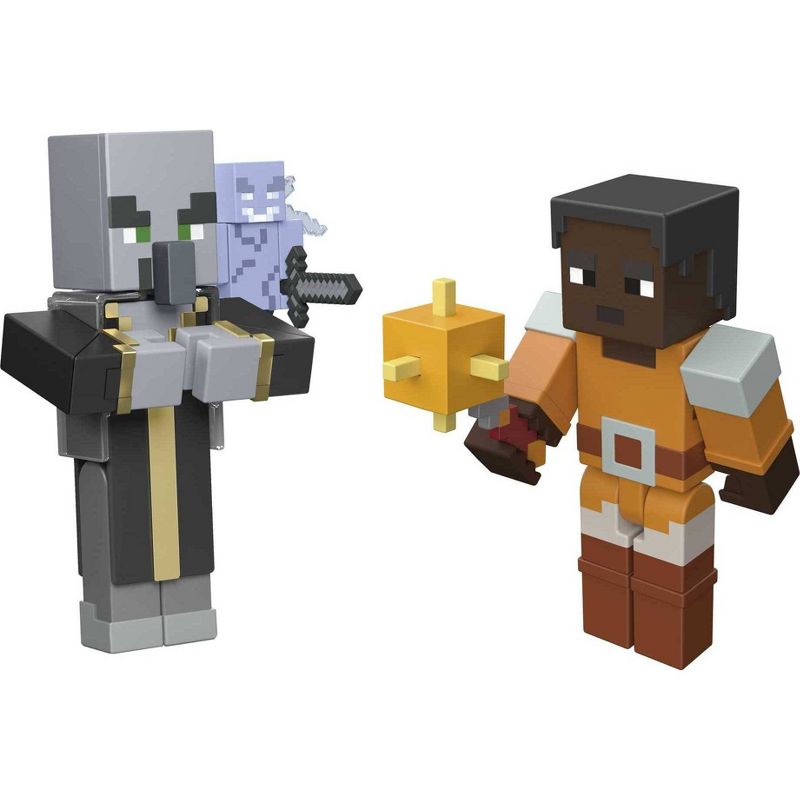 Minecraft Dungeons Hal & Nameless One Figure 2pk