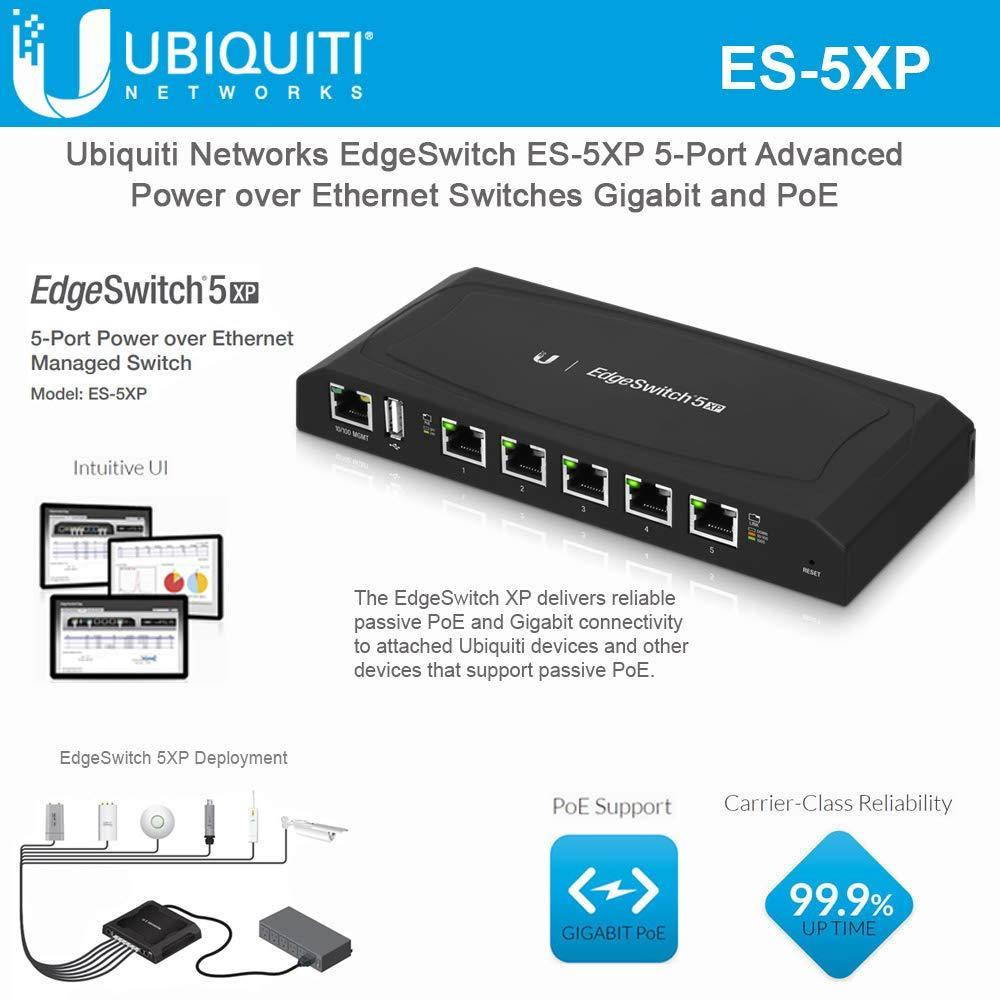 Ubiquiti EdgeSwitch ES-5XP Ethernet Switch