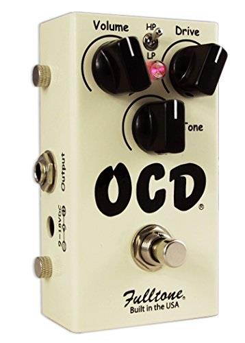 fulltone ocd obsessive compulsive drive version 2.0 od/distortion pedal