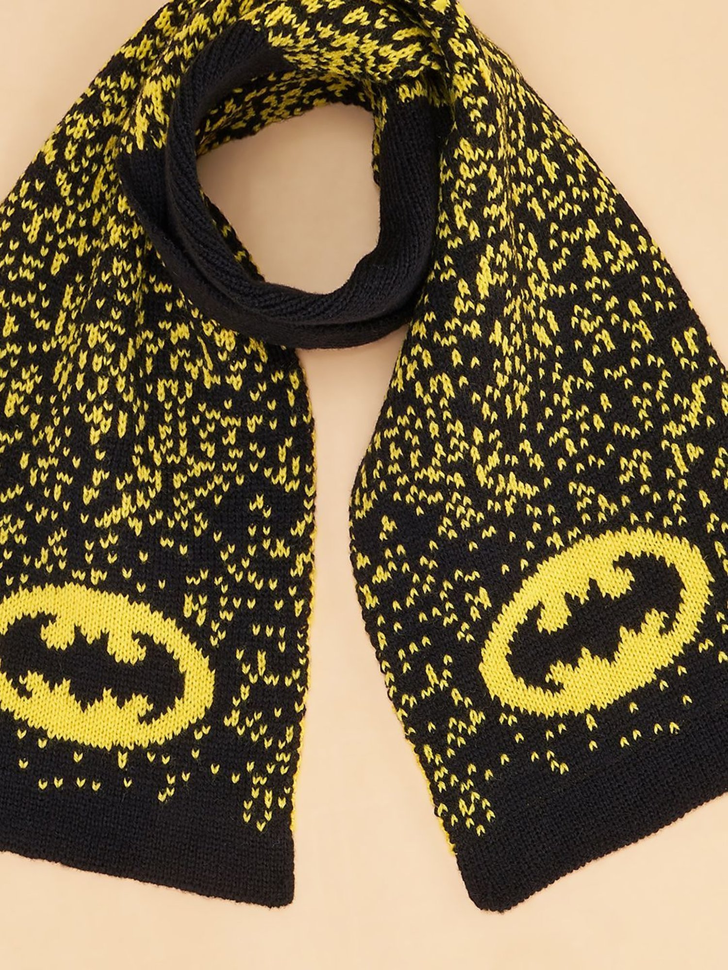 Pantaloons Junior Yellow Batman Printed Muffler