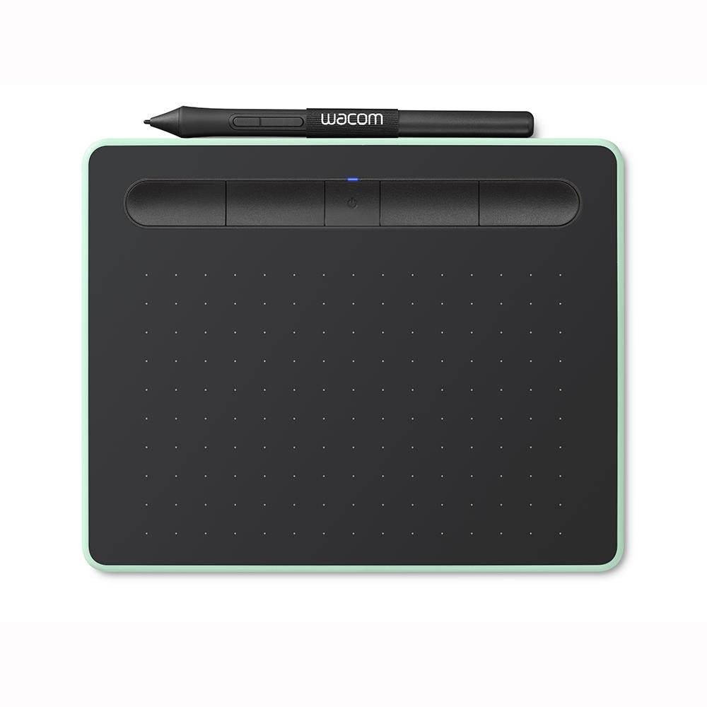 Wacom CTL4100WLE0 Intuos S Graphics Tablet - Graphics Tablet - 5.98" x 3.74" - 2540 lpi Wired/Wireless - Bluetooth - 4096 Pressure Level - Pen - PC, Mac - Pistachio