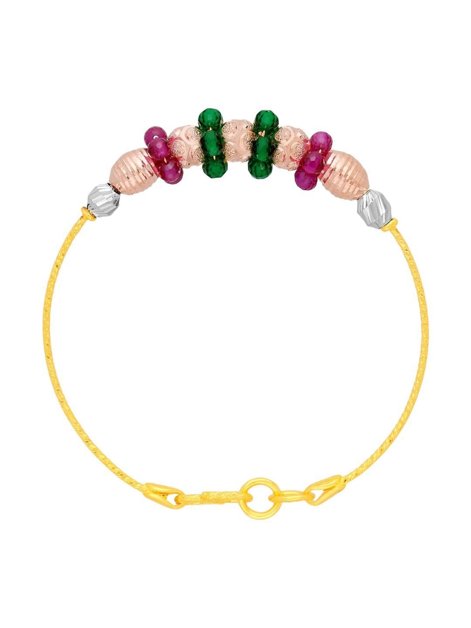 PC Jeweller Piyasha 22 kt Gold Mangalsutra Bracelet