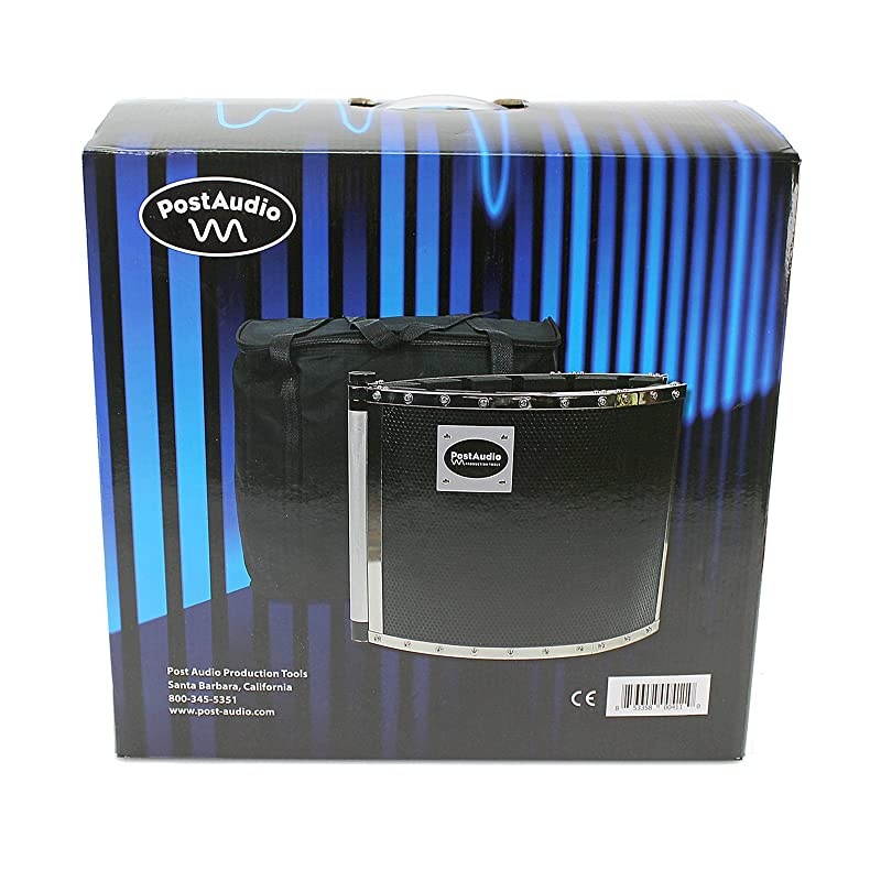 ARF-36 Foldable Reflection Filter and Portable Vocal Booth with Carrying Bag. Studio Sound Anywhere, Anytime.