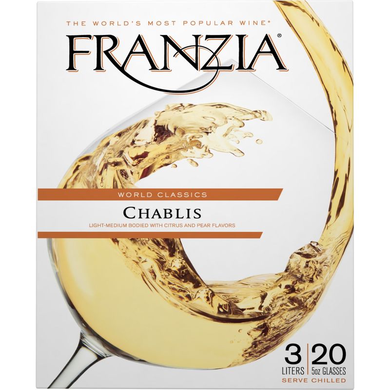 Franzia Chablis White Wine - 3L Box