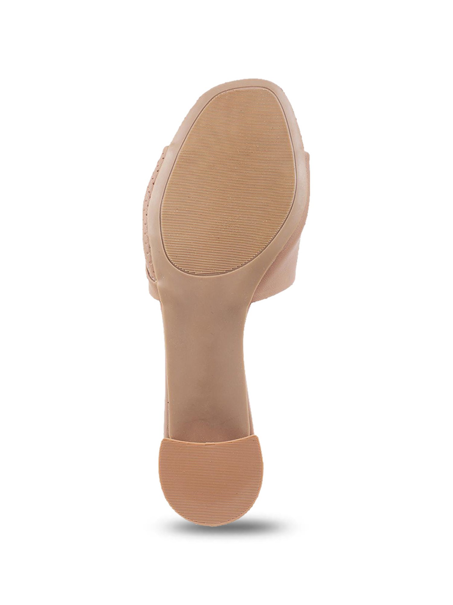 Mochi Women's Beige Casual Sandals