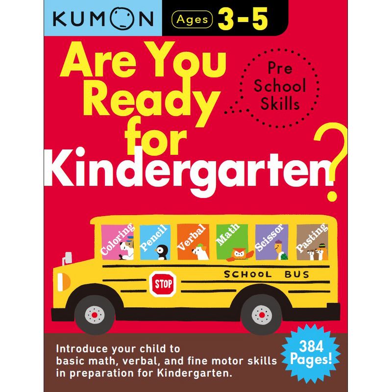 Are You Ready for Kindergarten Preschool Skills - (Arkw) Book 1 by Kumon Publishing (Paperback)