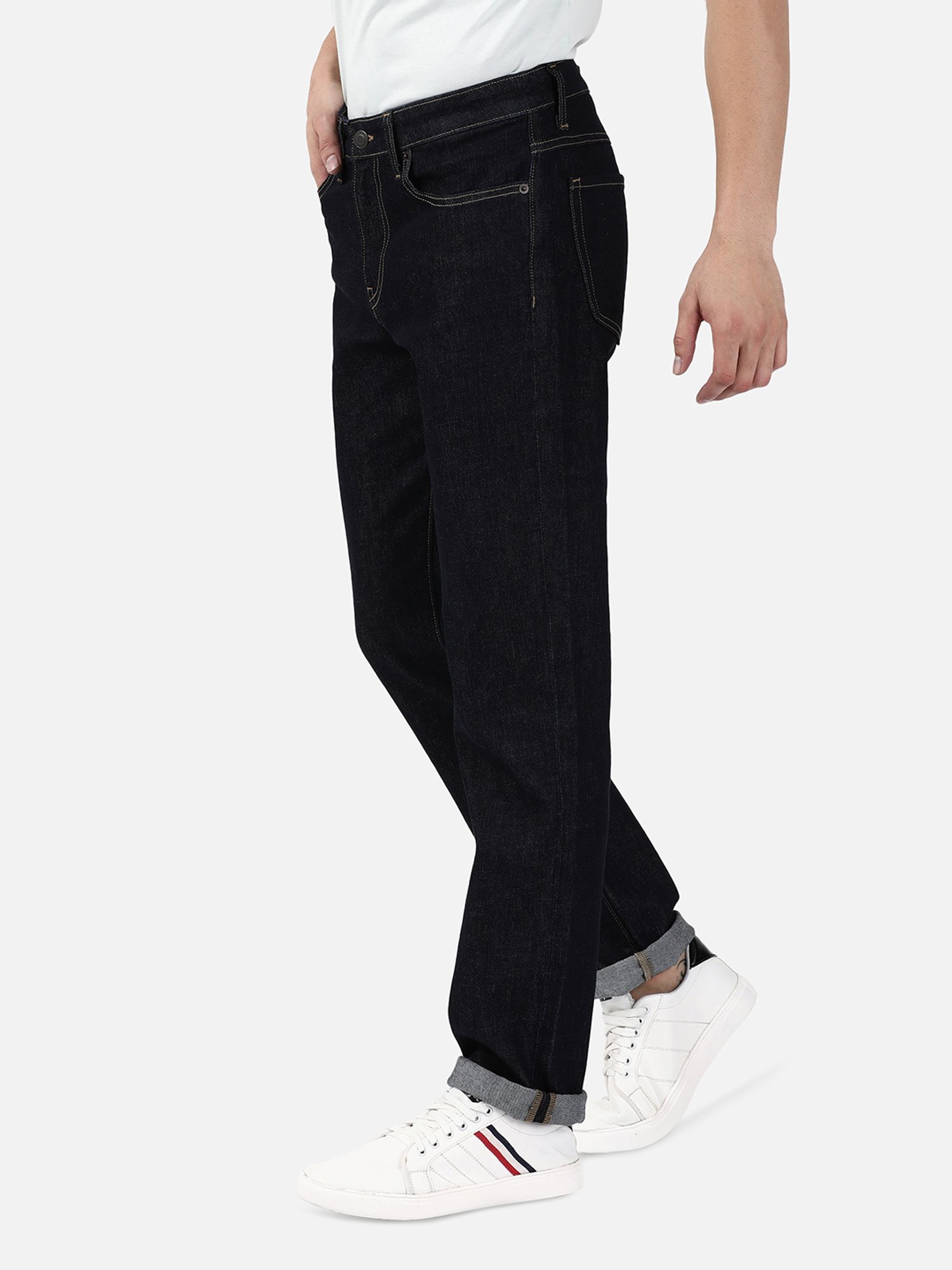 Passion Dark Blue Lightly Washed Jeans