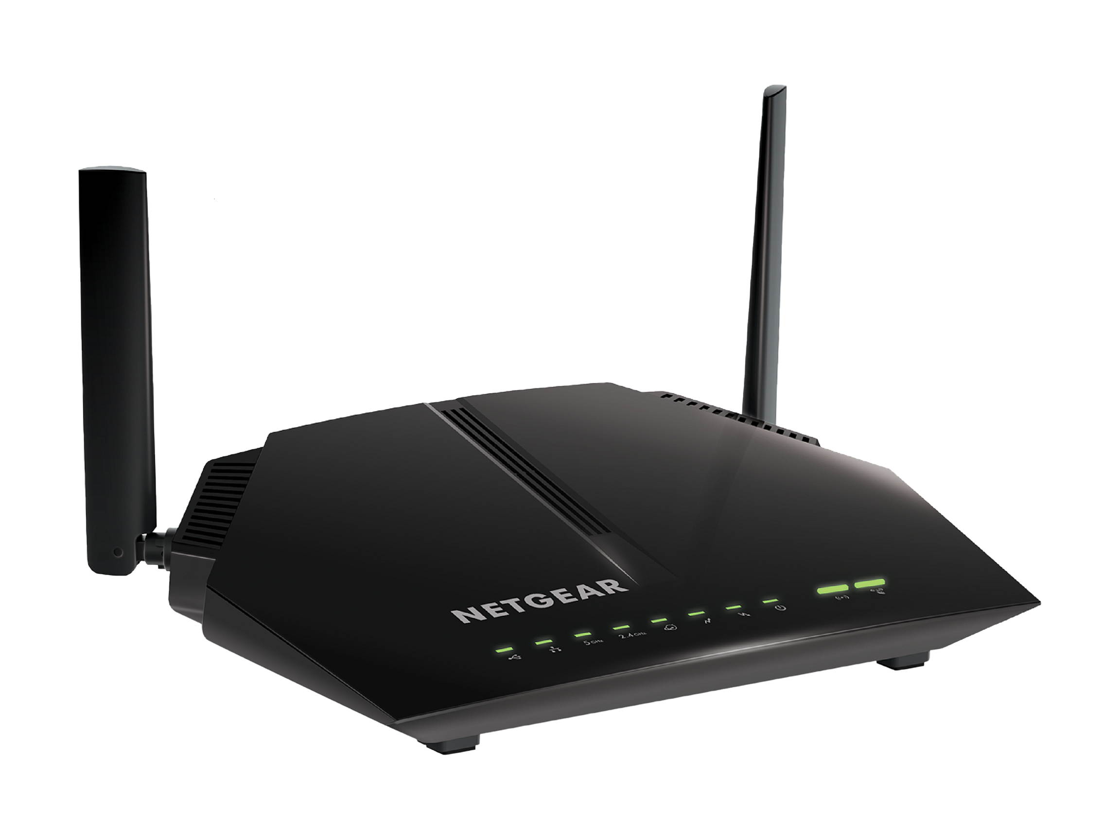 Orbi Whole Home AC2200 Tri-band Wi-Fi System Come with an Orbi Router with a Built-in Cable Modem and a Satellite (CBK40)