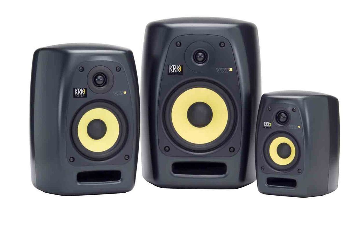 Brand New KRK VXT-8 8" VXT Series Monitor Speakers with 8" Woven Kevlar Woofer