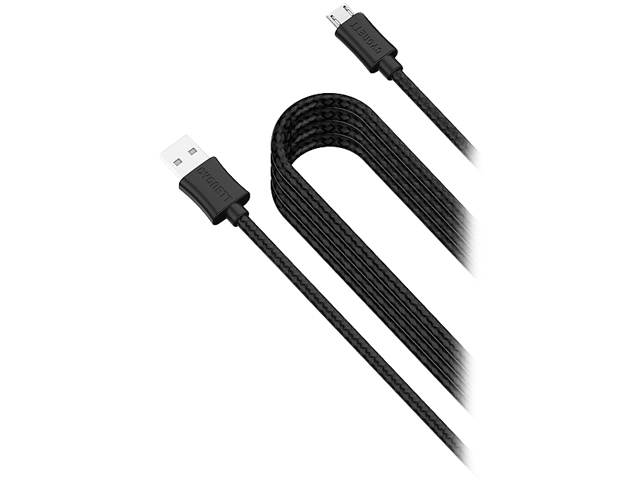 Cygnett CY2030PCMIC 4m USB to Micro USB Cable - Black