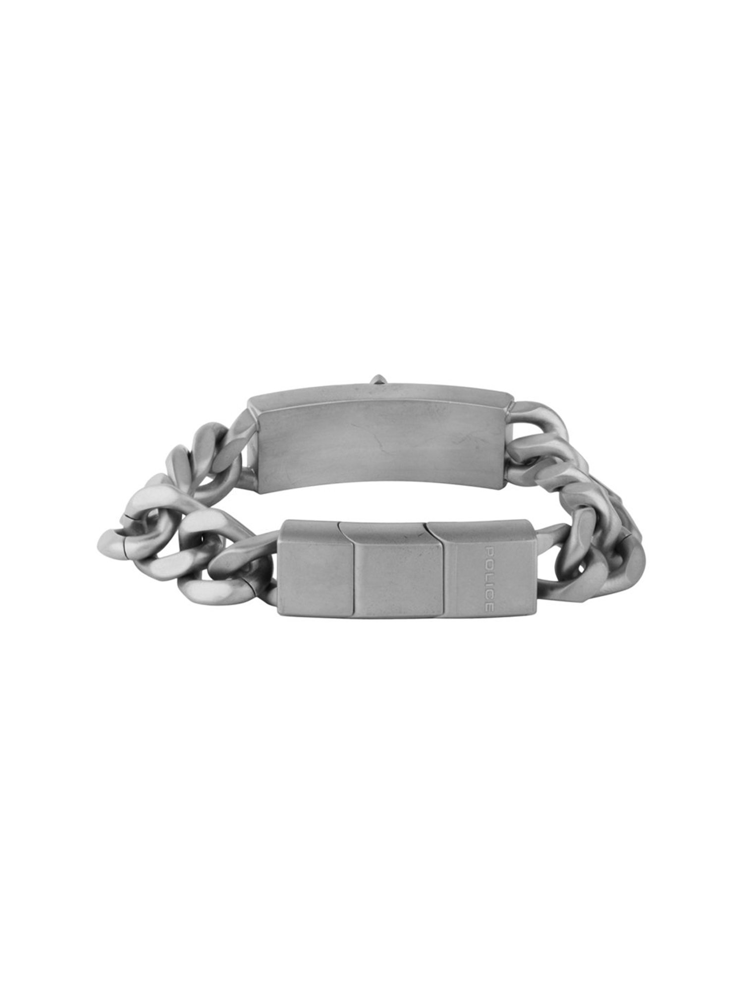 Police Silver-Plated Classic Bracelet for Men
