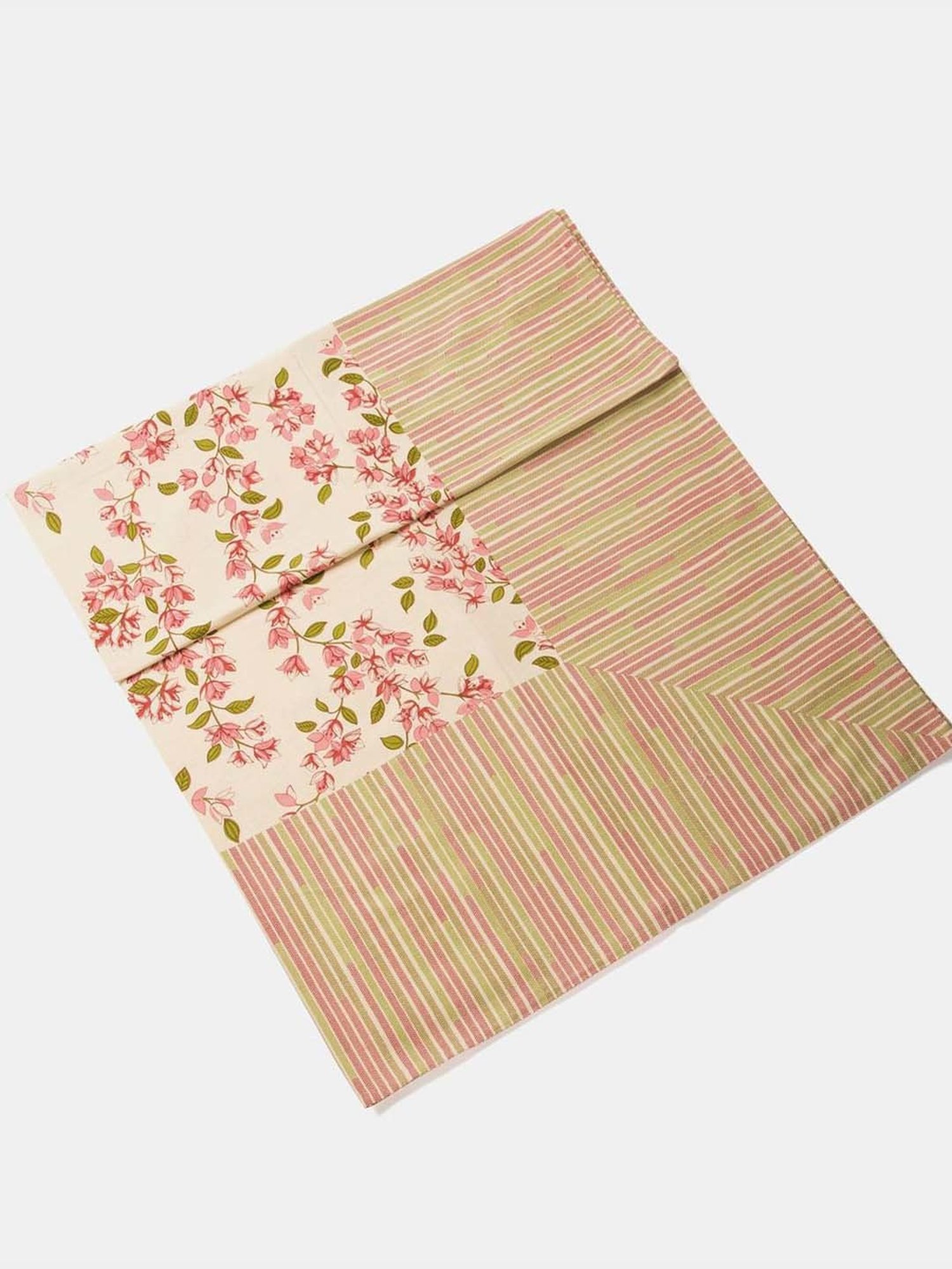 Romee Beige Cotton Checks Table Linen Sets