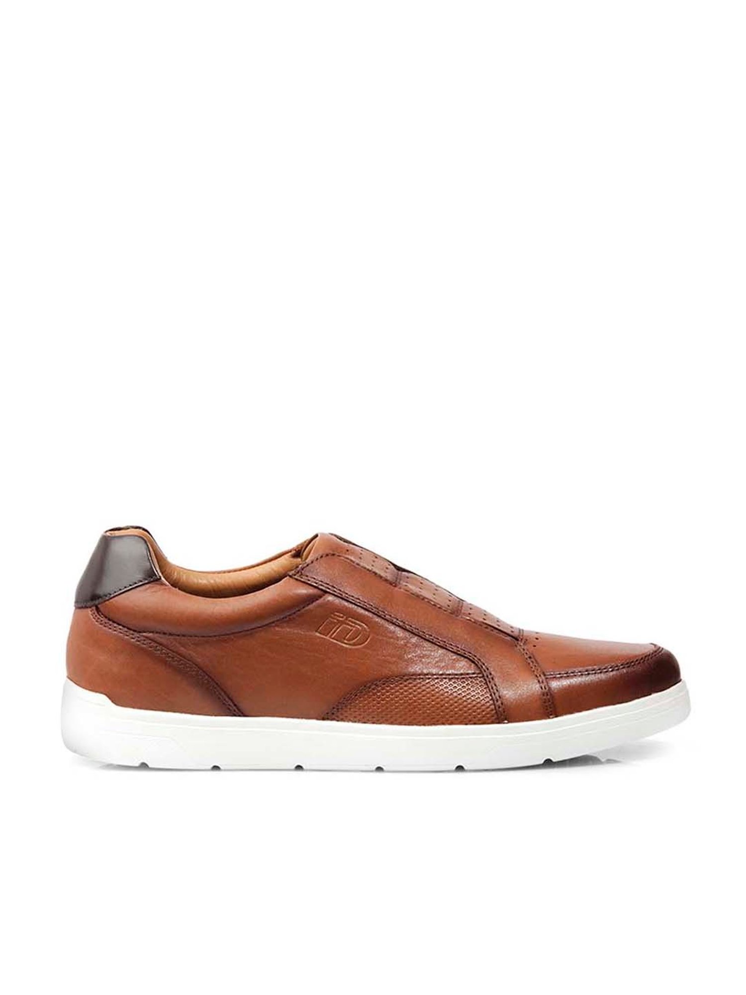 ID Men's Tan Casual Sneakers