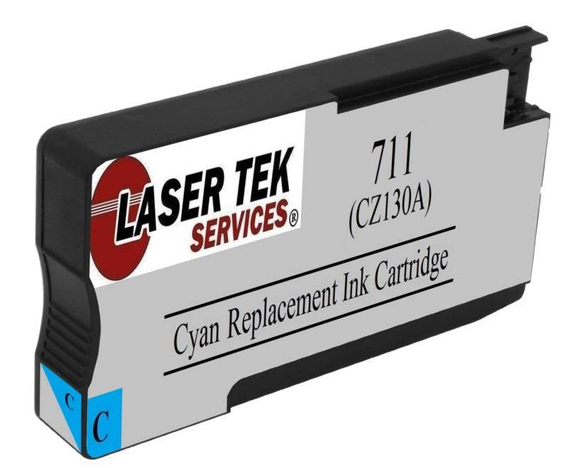 Laser Tek Services&reg; 12 Pack Remanufactured Replacement HP 711 Ink Cartridges(3  CZ133A, 3  CZ130A, 3  CZ131A, 3  CZ132A)