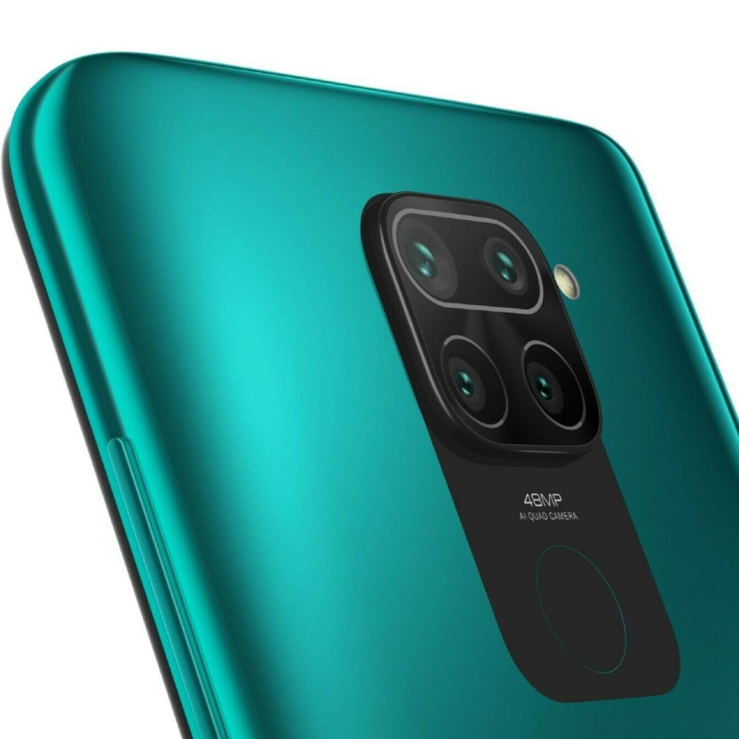 Xiaomi Redmi Note 9 128GB Dual SIM GSM Only , 5020mah Battery, 6.53" FHD + Display 4G LTE 4GB RAM 48MP Quad Camera Hotshot Smartphone - Forest Green - International Version