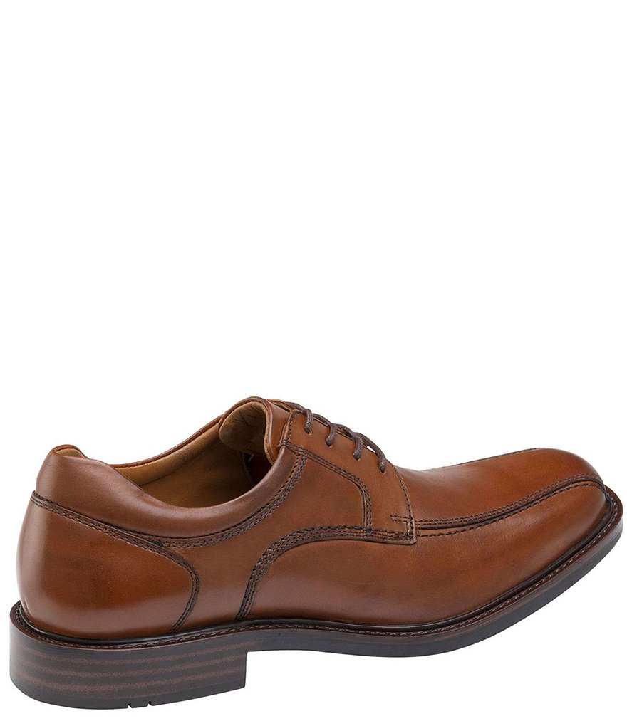 Johnston & Murphy Men's Tabor Run Off Leather Lace Up Bike Toe Dress Shoe