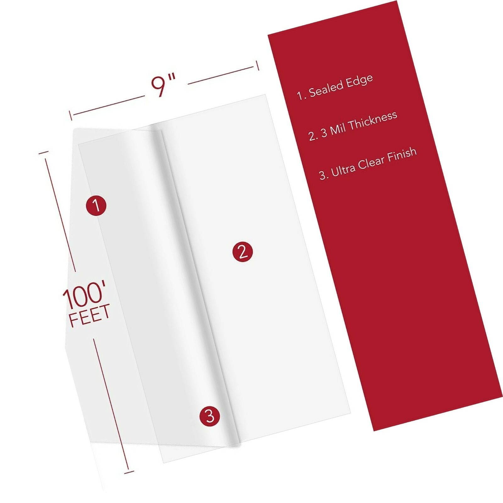 GBC Select-A-Size Thermal Lamination Film, Laminating Roll, for 9" & 12" Lami...