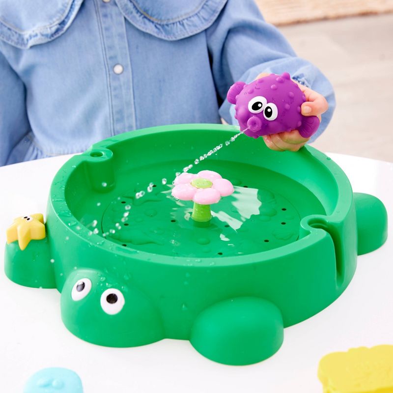 HAPE Wooden Fire Engine Playset with Working Ladder, Fireman and Dog