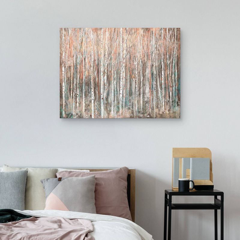 30" x 40" Coral Trees II by Studio Arts Canvas Art Print - Masterpiece Art Gallery