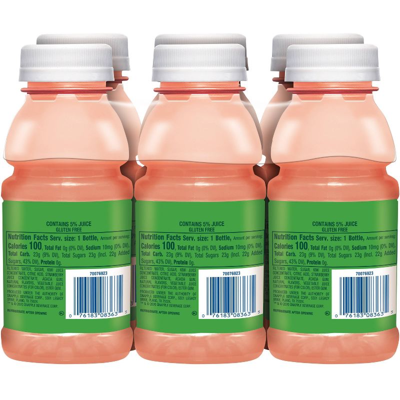 Snapple Kiwi Strawberry Juice Drink - 6pk/8 fl oz Bottles