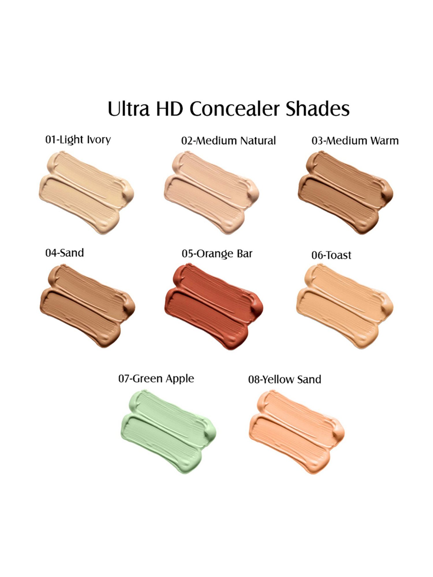 Glam21 Ultra HD Liquid Concealer 08 Yellow Sand - 5 gm