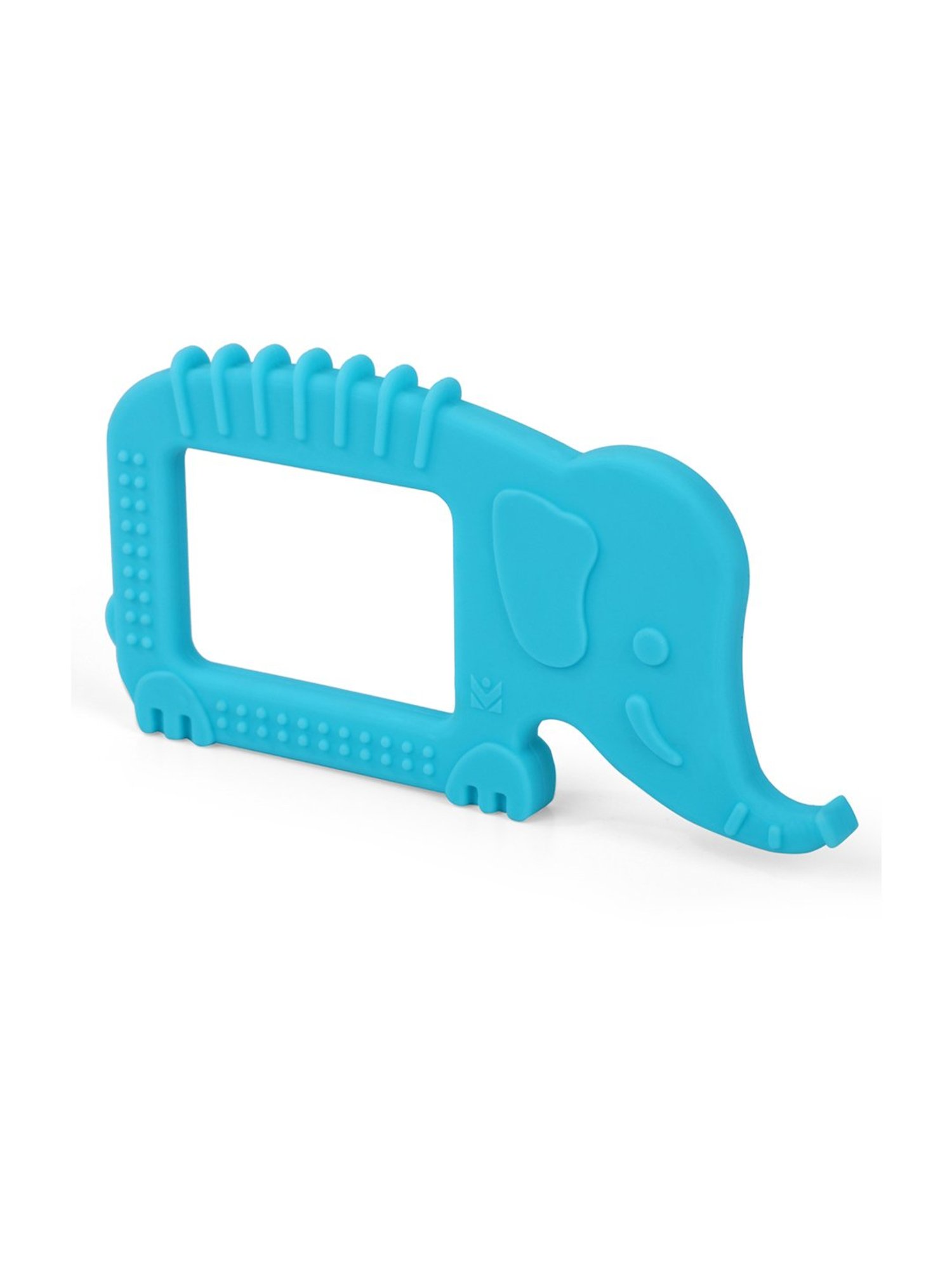 Baby Moo Kids Blue Elephant Soothing Silicon Teether (BPA & Toxin Free)